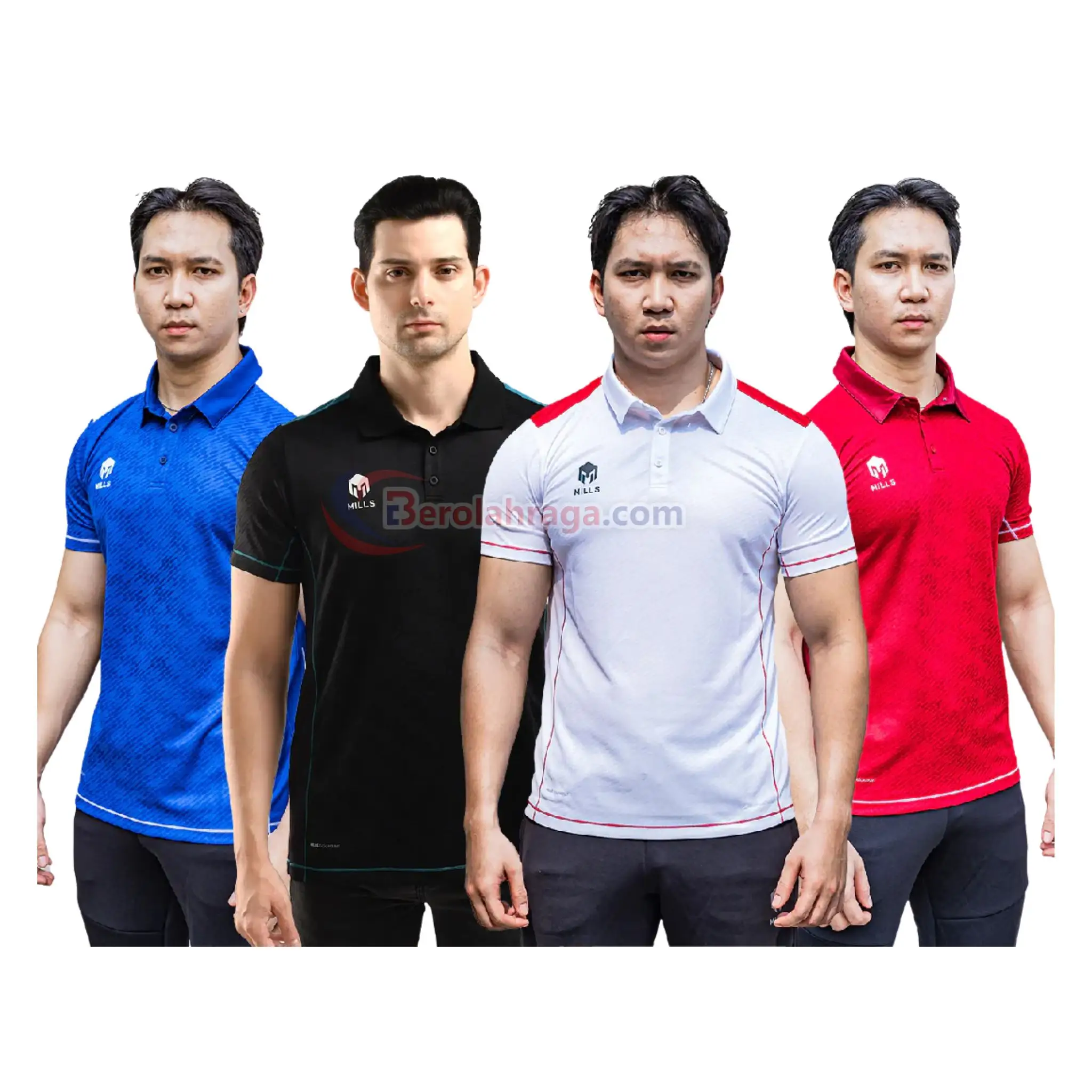 T-Shirt / Kaos Tanding Bulu Tangkis Pria