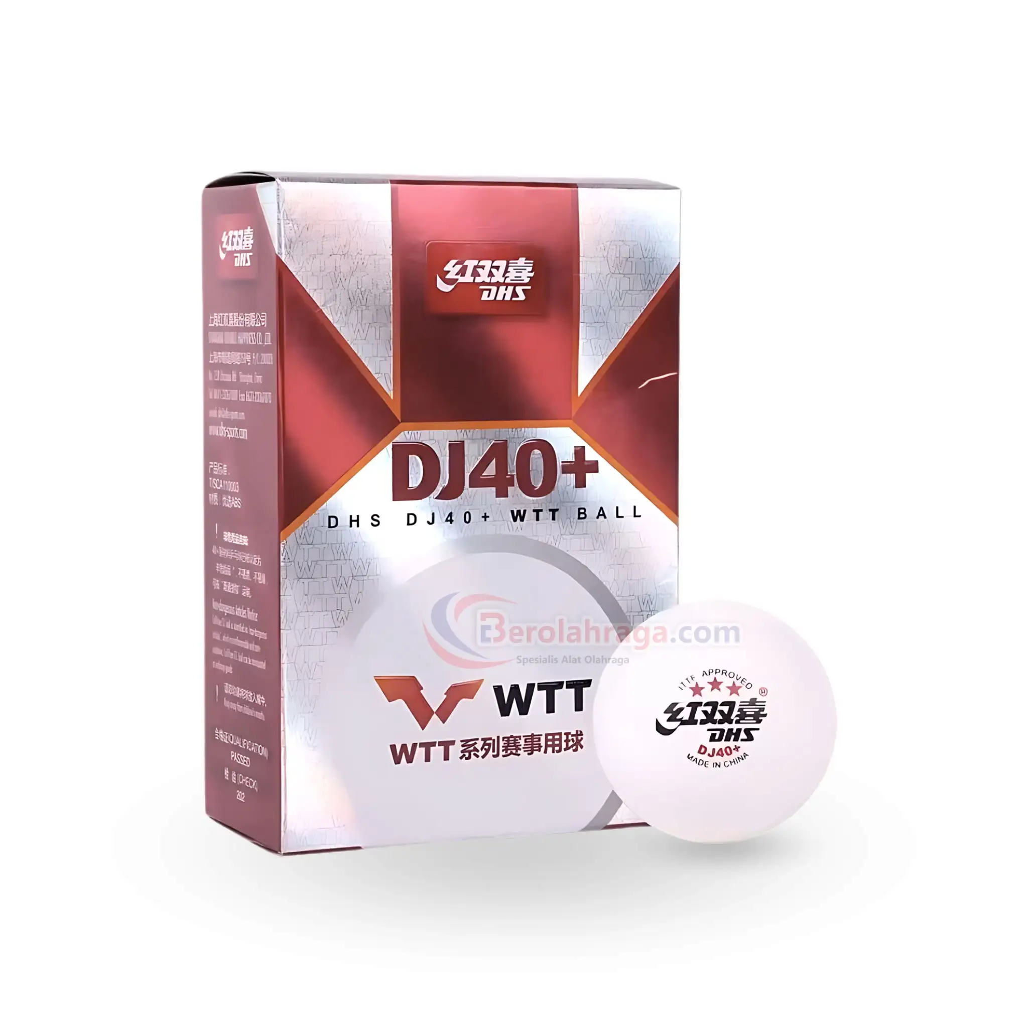 Bola Tenis Meja DHS DJ 40+