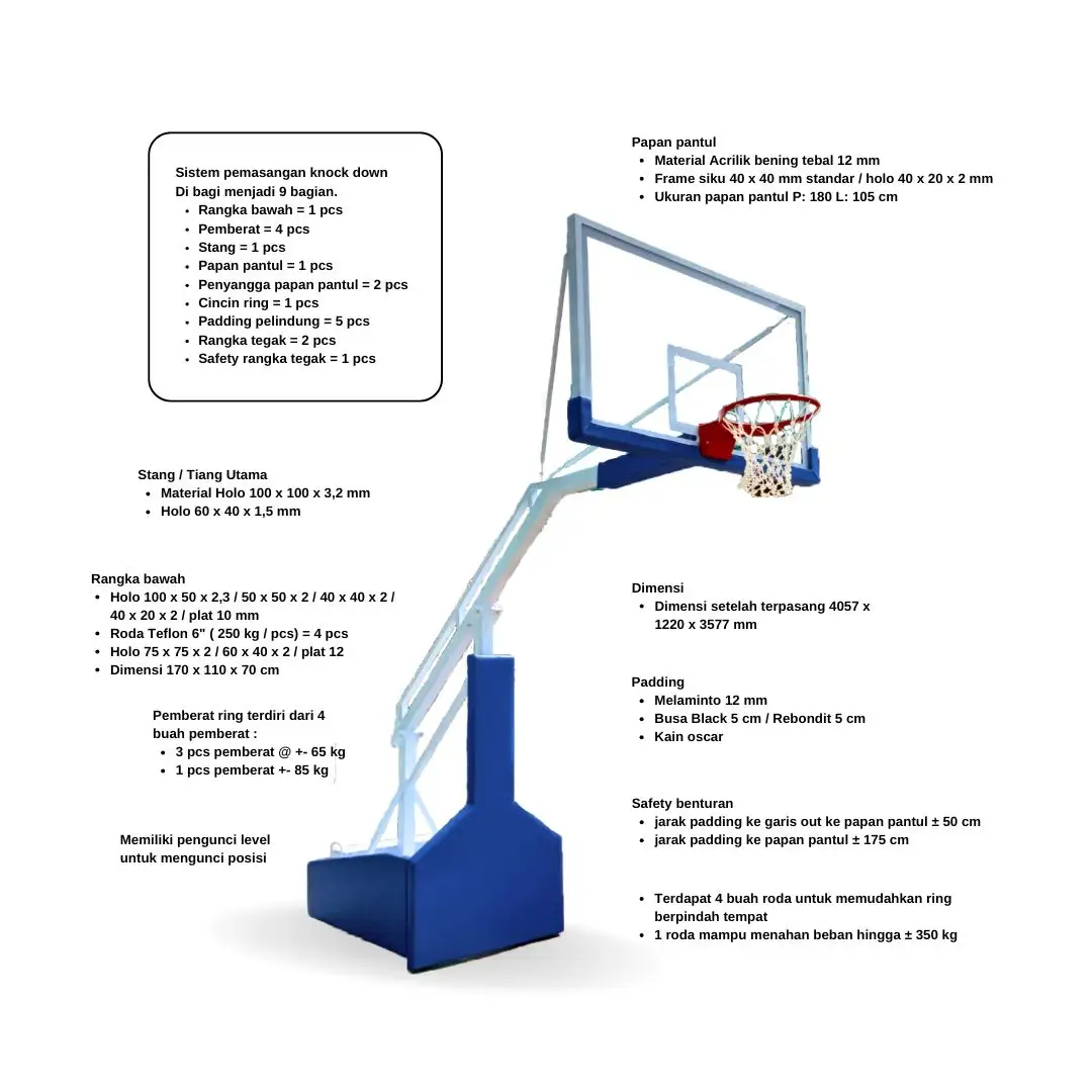 Ring Basket Portable Go-Up RB200
