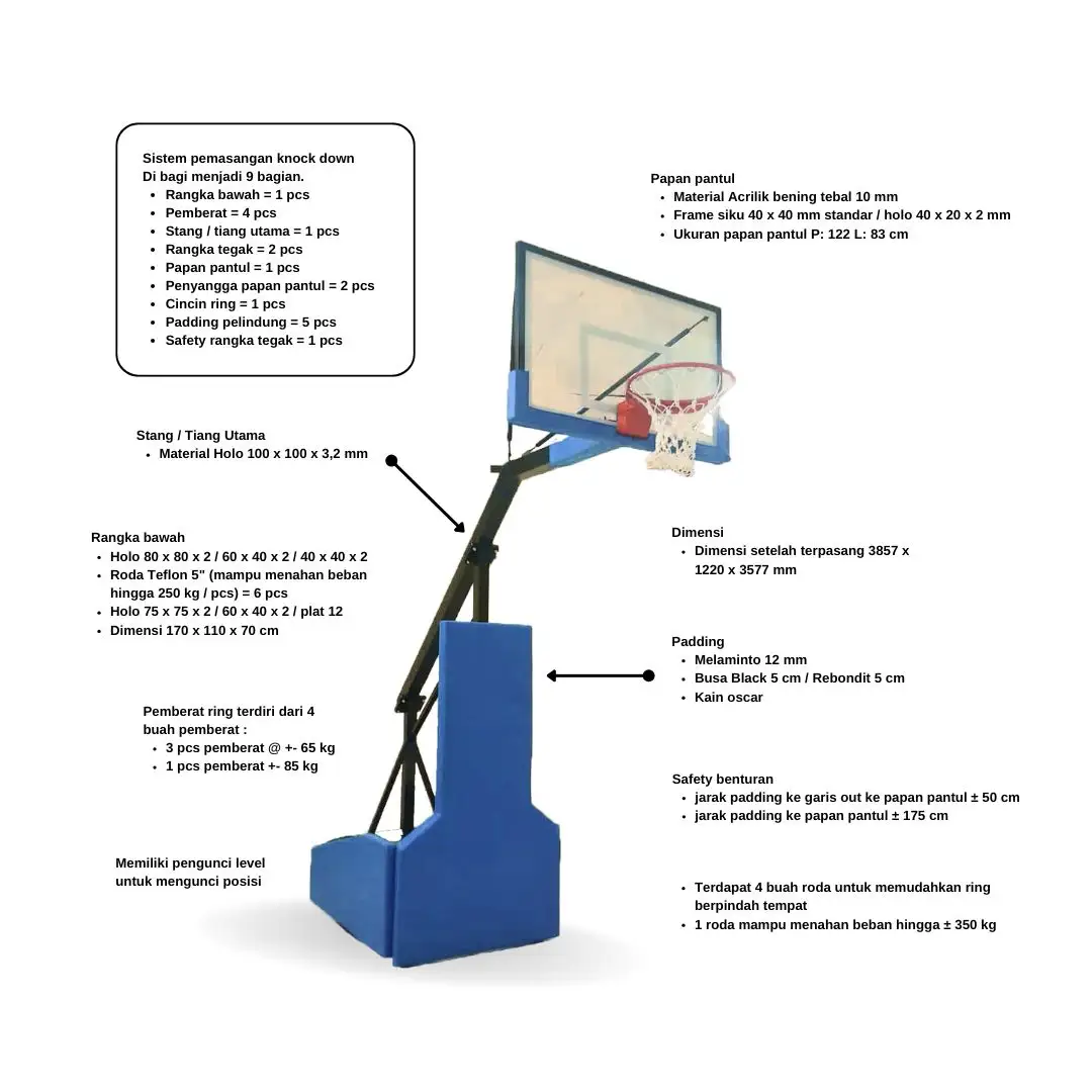 Ring Basket Portable Go-Up RB100