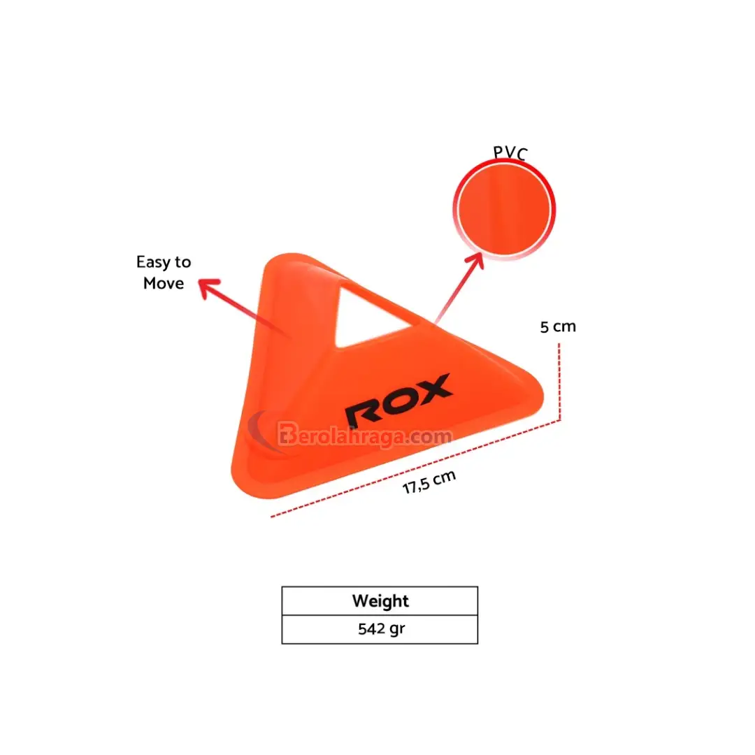 Cone ROX Triangle CRT-002 (+Stand) isi 20PC