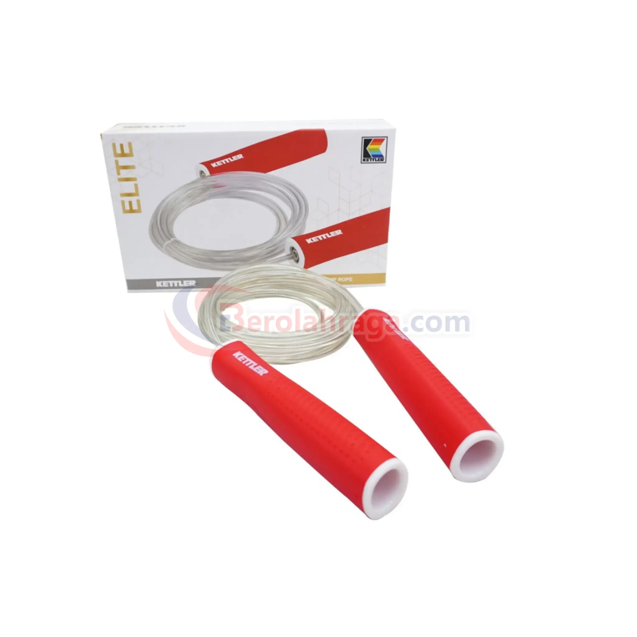 Skipping Kettler Elite Silicon Jump Rope